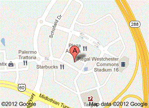 Map to VA Center Commons Mall
