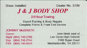 J & J Body Shop